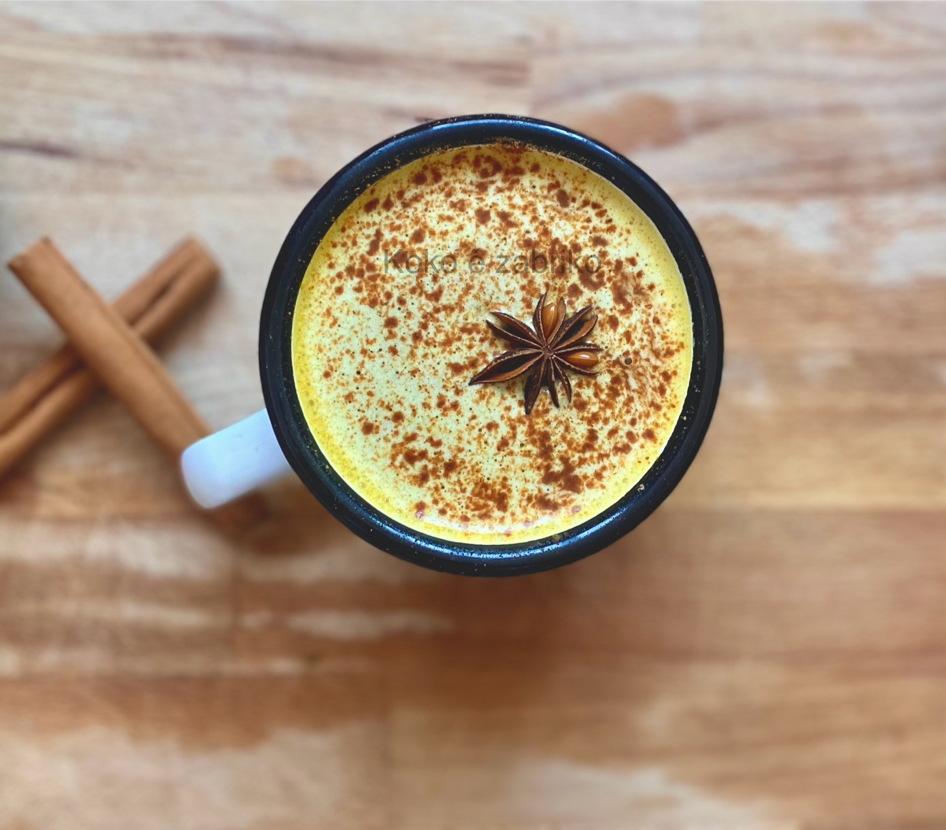 PÂTE DORÉE POUR LAIT D’OR / GOLDEN LATTE img 1662