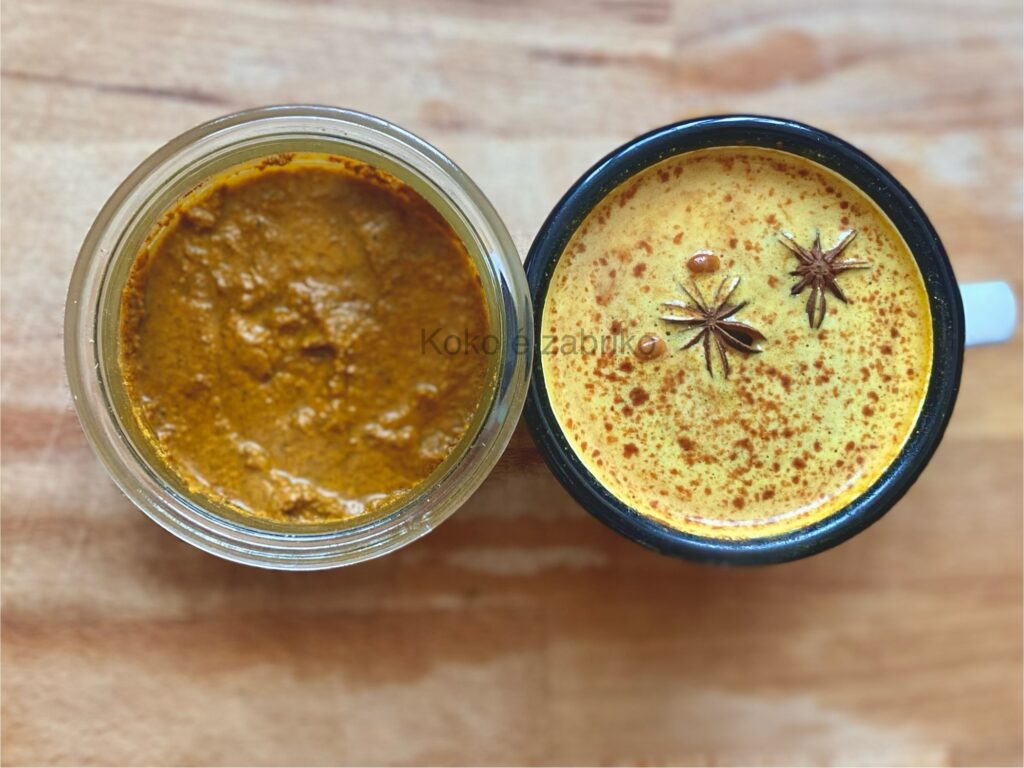 PÂTE DORÉE POUR LAIT D’OR / GOLDEN LATTE img 1677